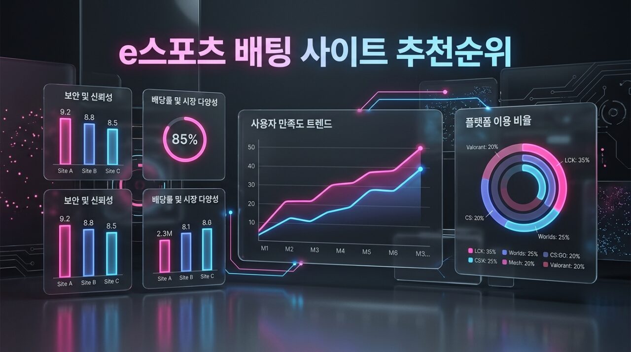 e스포츠 배팅 사이트 추천순위