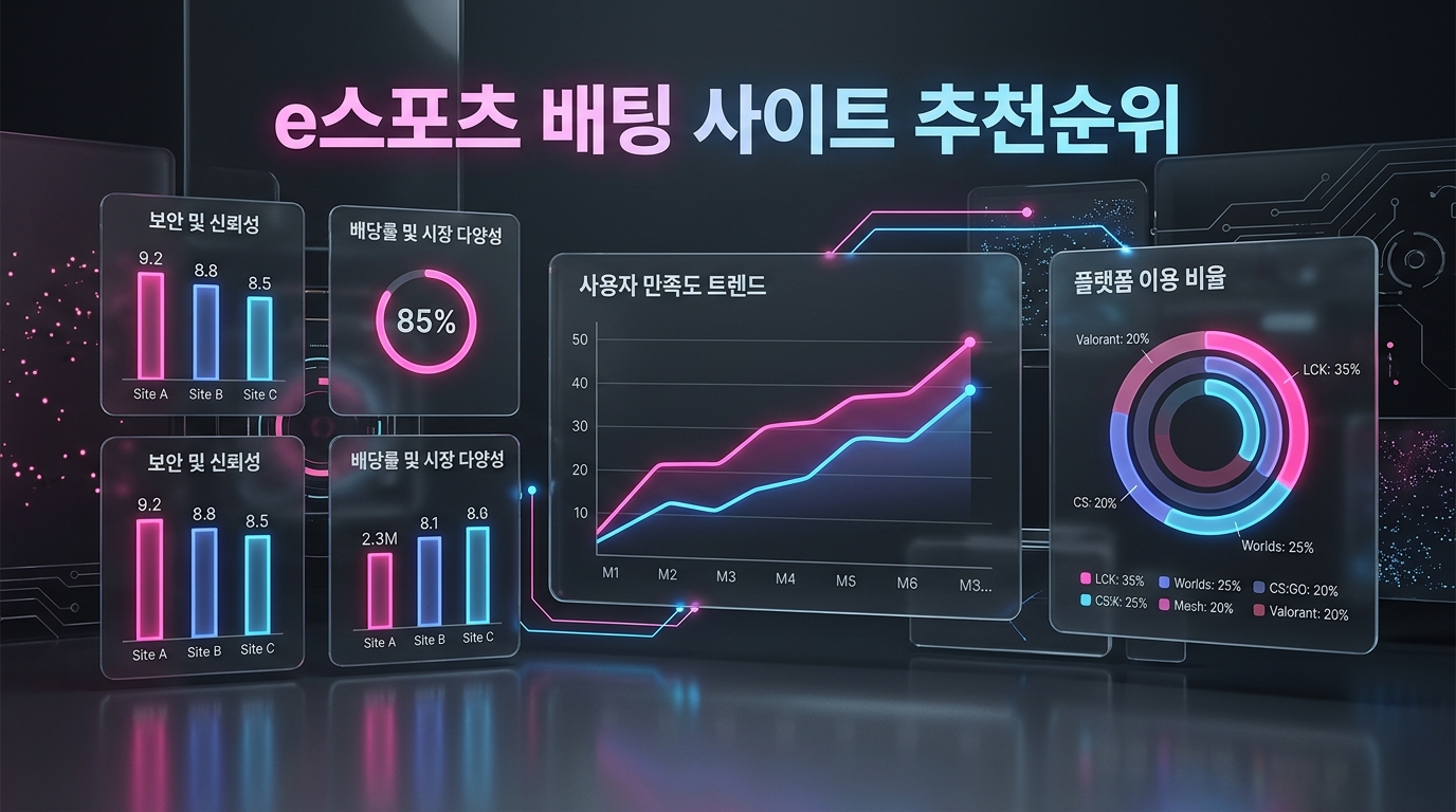 e스포츠 배팅 사이트 추천순위
