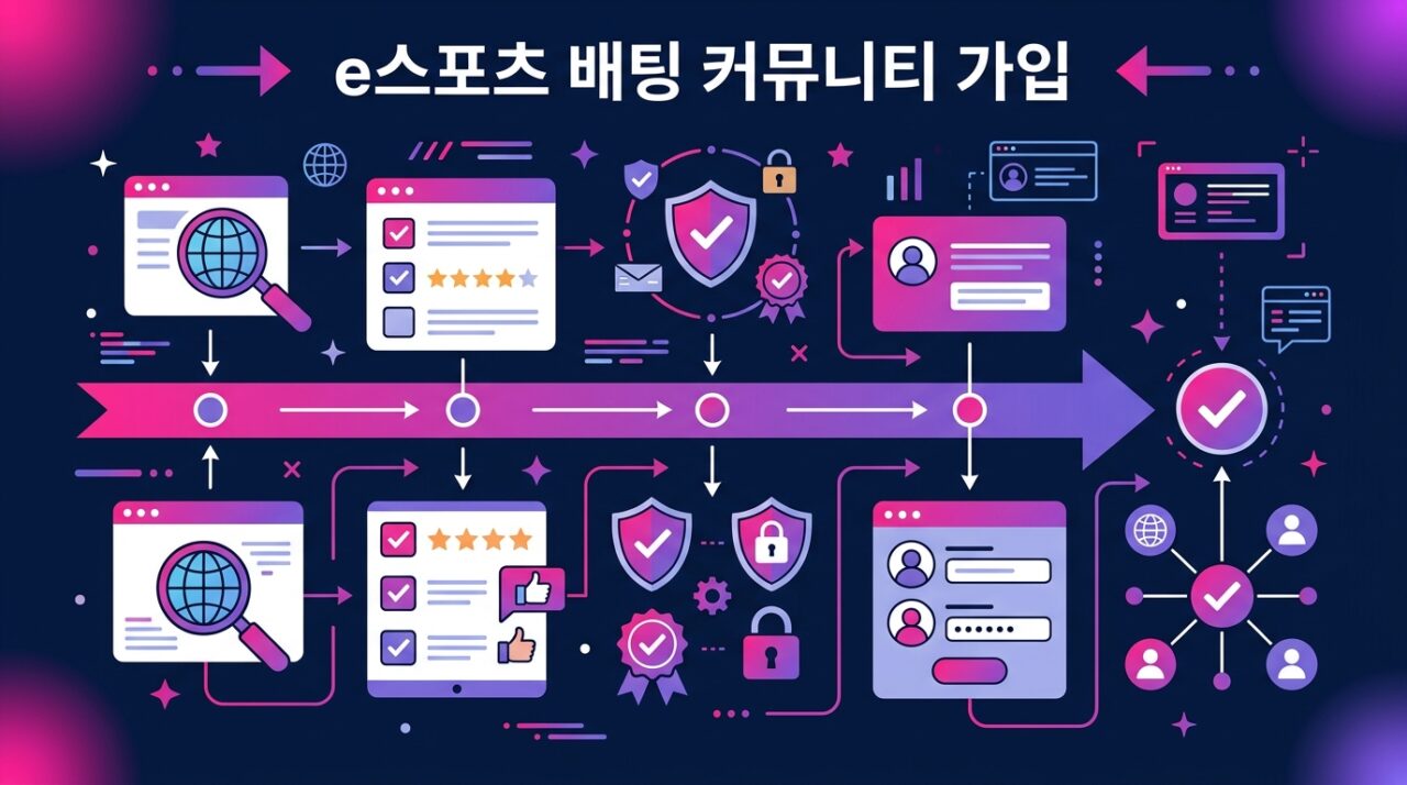 e스포츠 배팅 커뮤니티 가입
