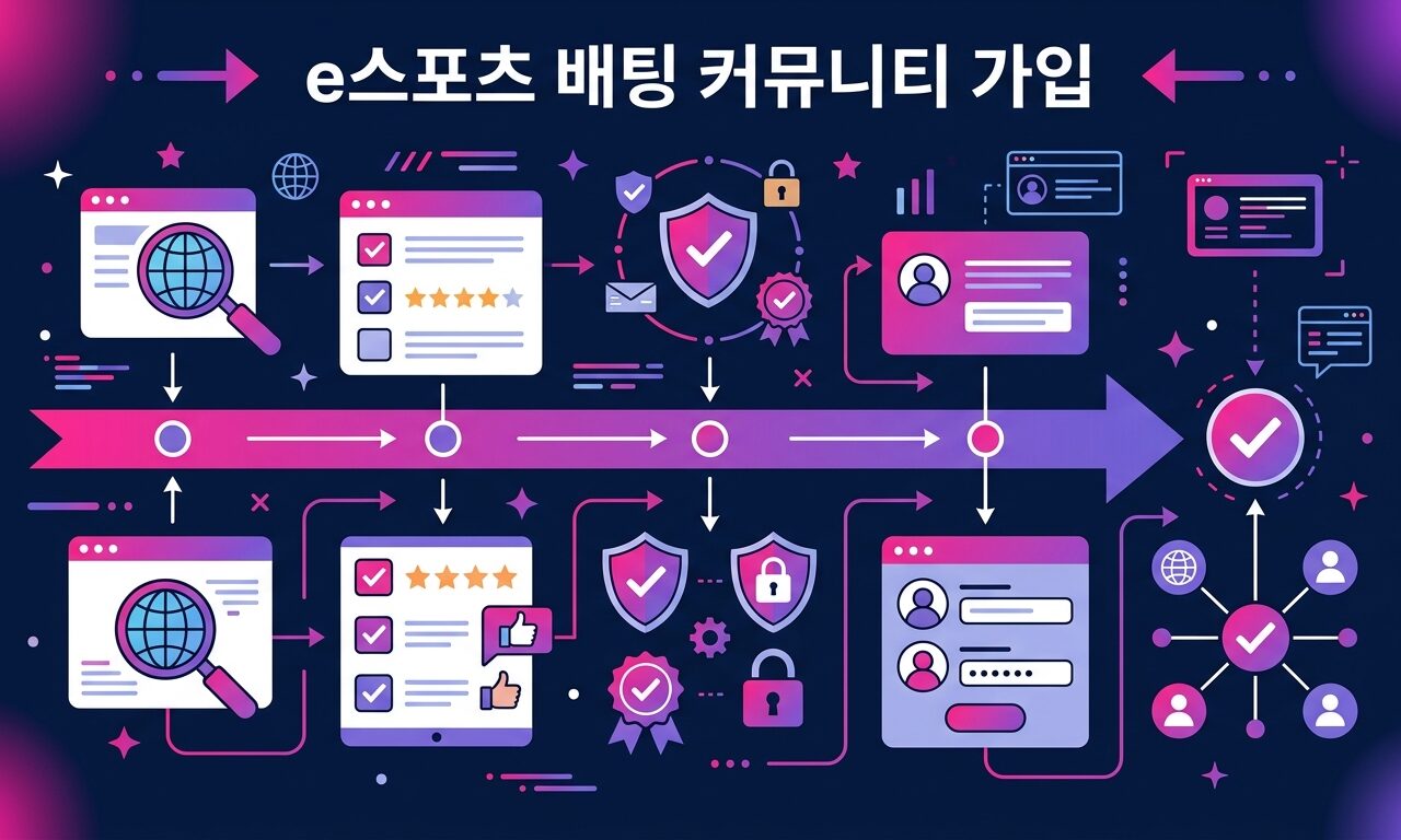 e스포츠 배팅 커뮤니티 가입