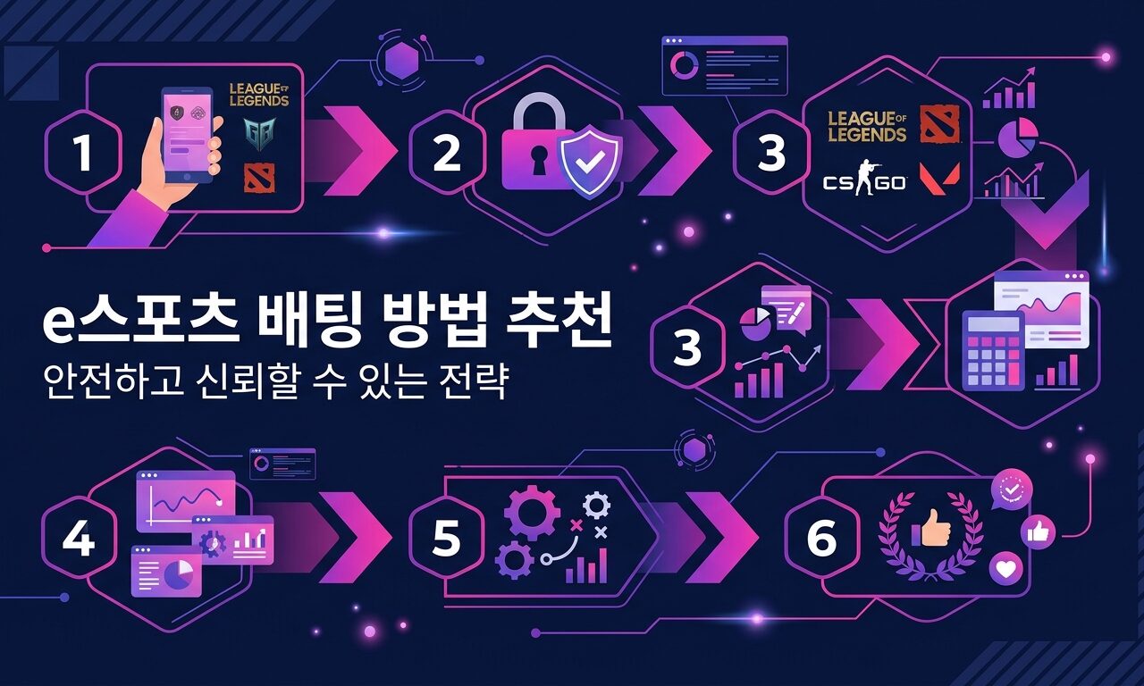 e스포츠 배팅 방법 추천