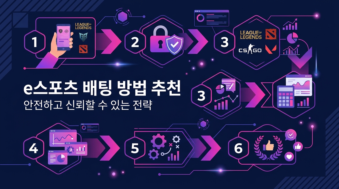 e스포츠 배팅 방법 추천