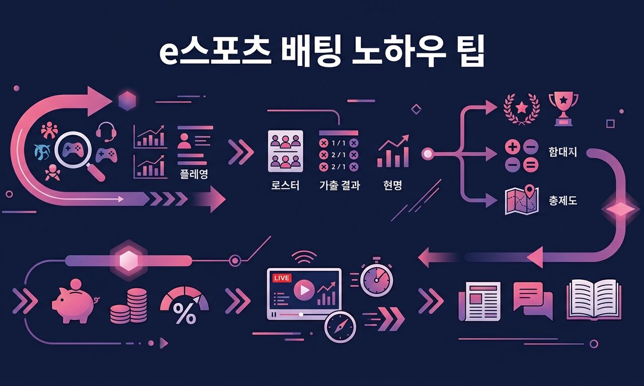 e스포츠 배팅 노하우 팁