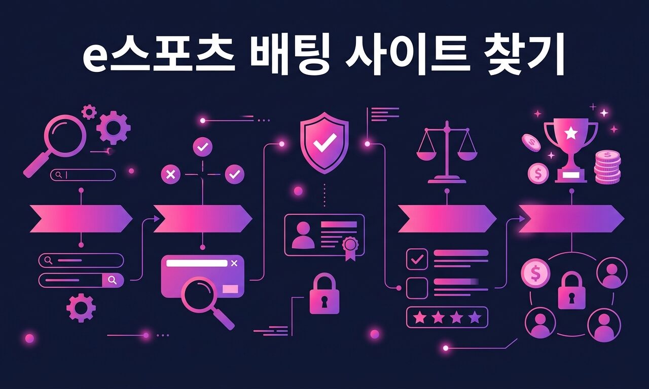 e스포츠 배팅 사이트 찾기