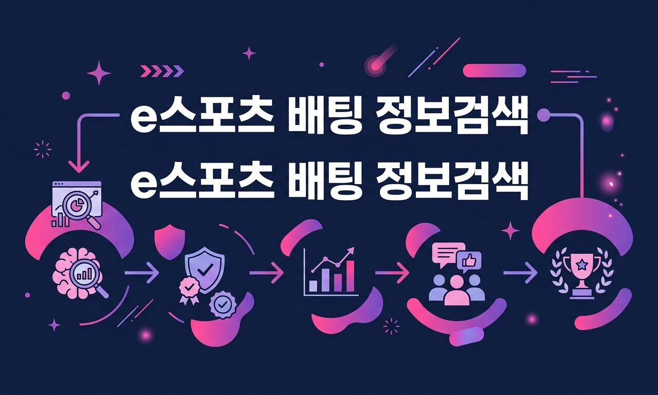 e스포츠 배팅 정보검색
