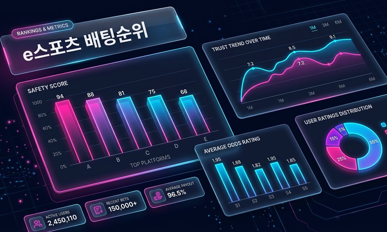 e스포츠 배팅순위