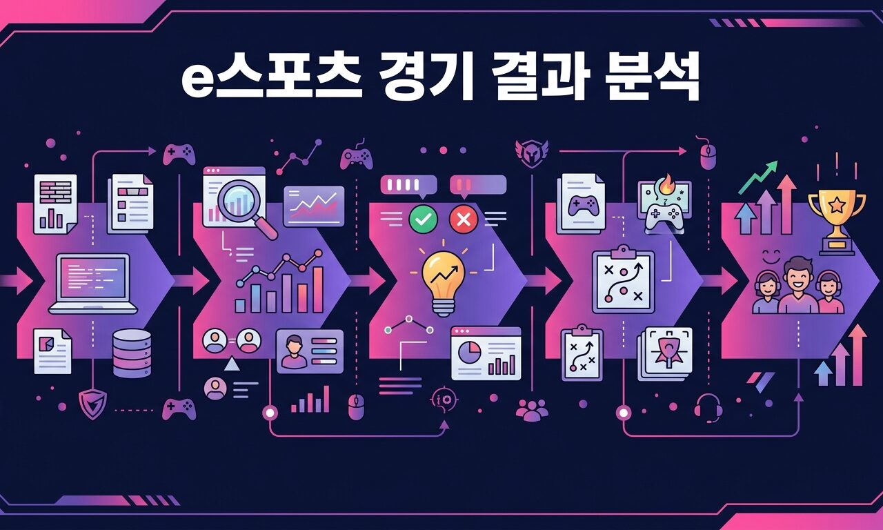 e스포츠 경기 결과 분석