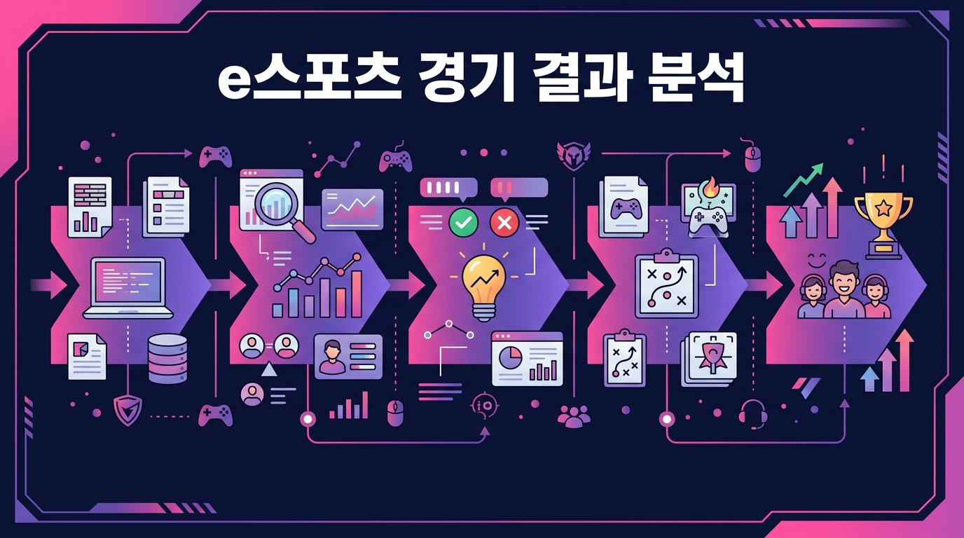 e스포츠 경기 결과 분석
