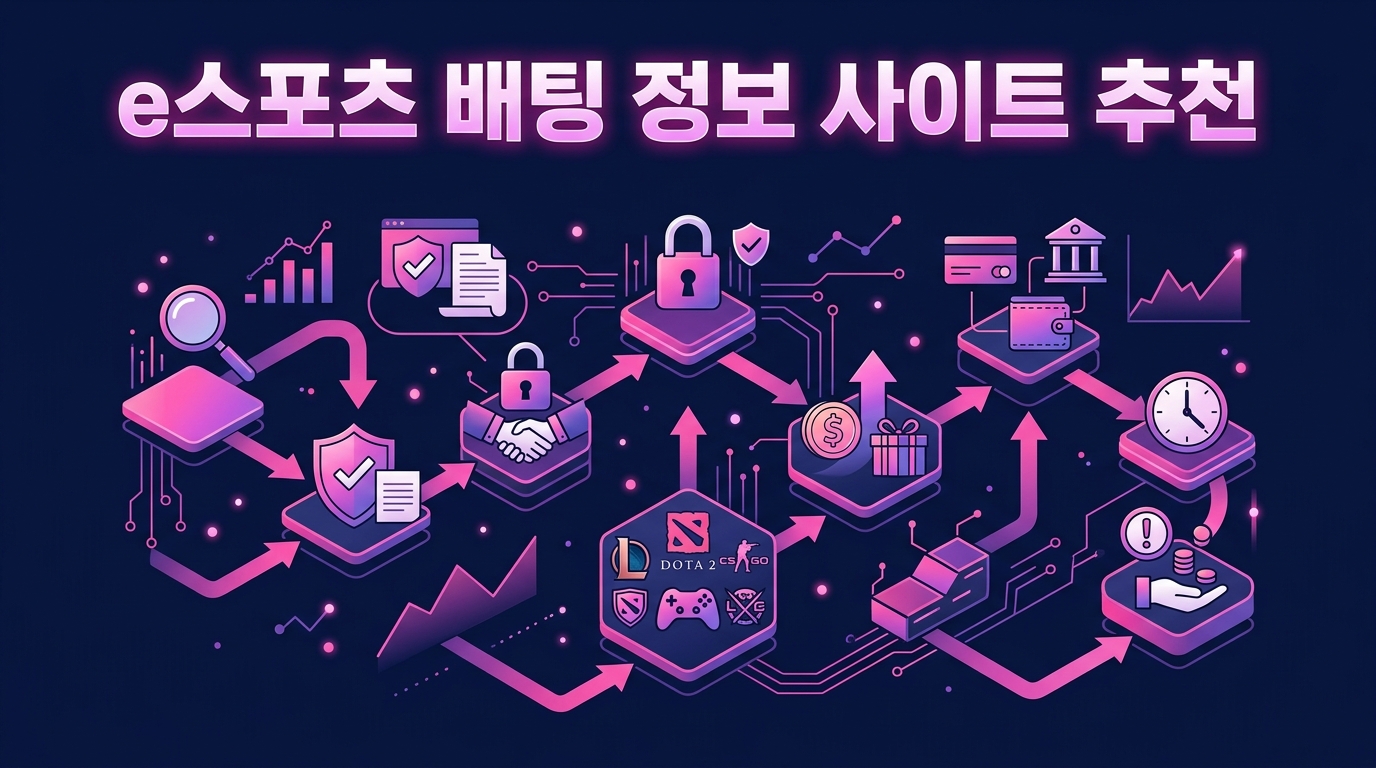 e스포츠 배팅 정보 사이트 추천