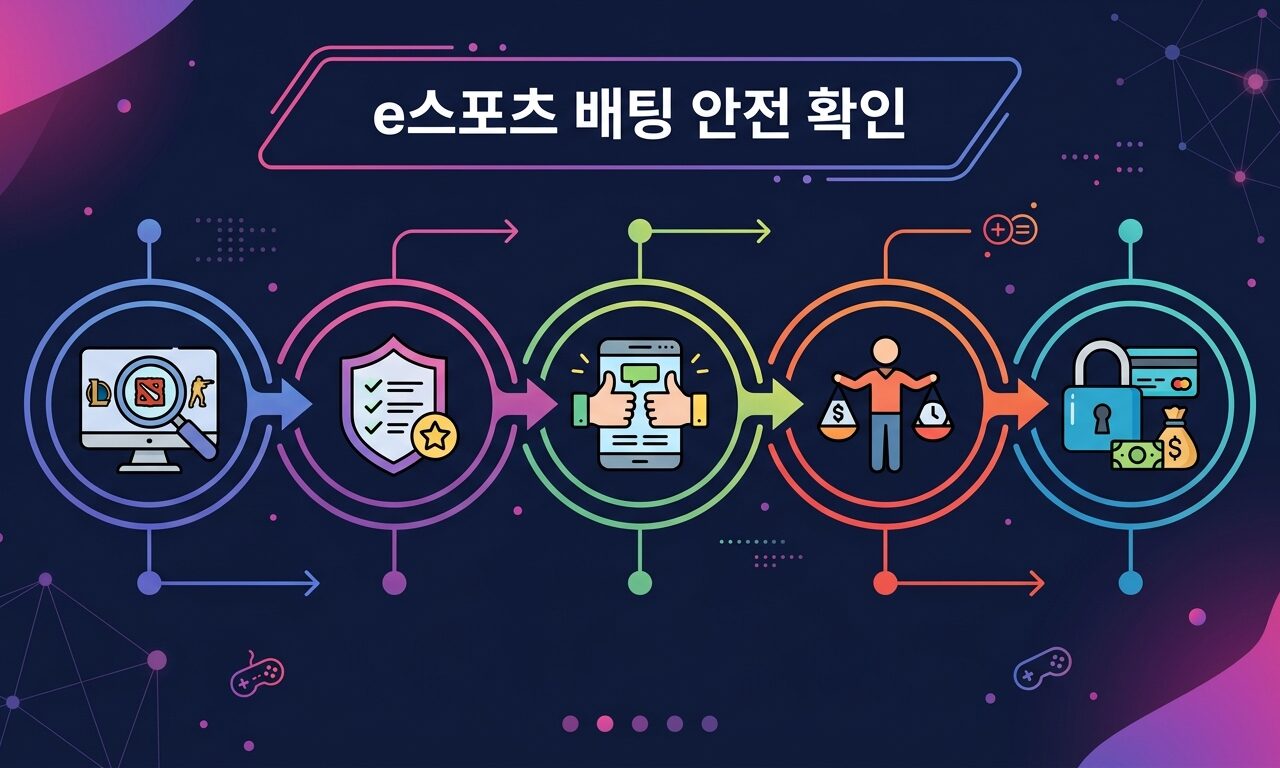 e스포츠 배팅 안전 확인